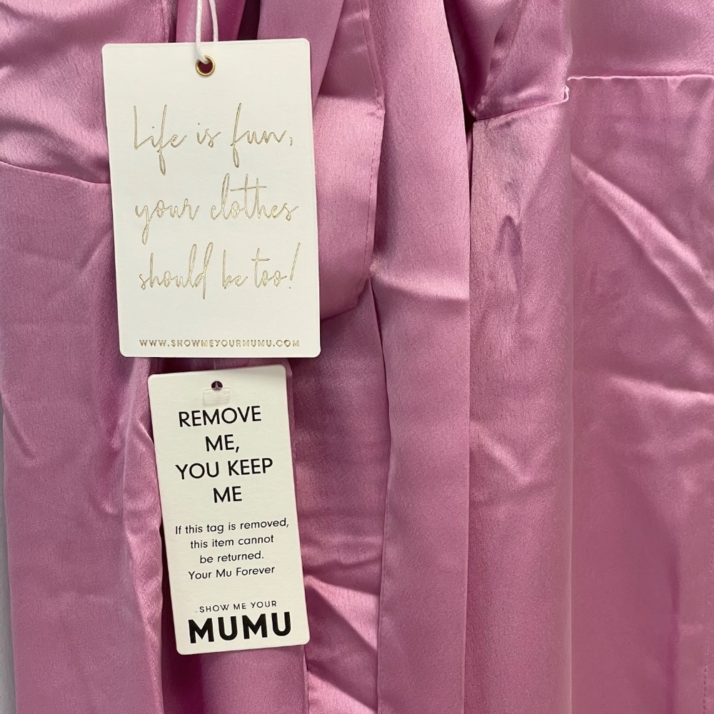 Show Me Your MuMu Pink Midi Dress - Picture 4 of 6
